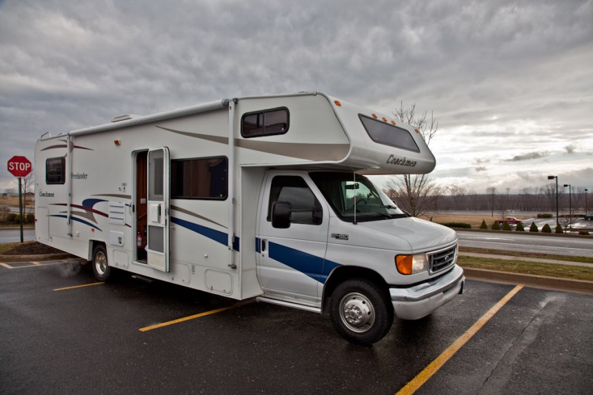Our first night at Walmart!